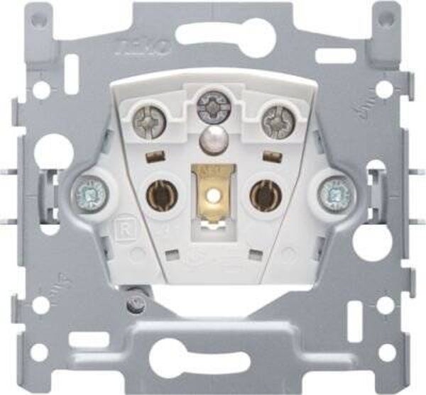 Niko Stopcontact met spanningsaanduiding schroefklemmen - amberkleurige led  170-33107