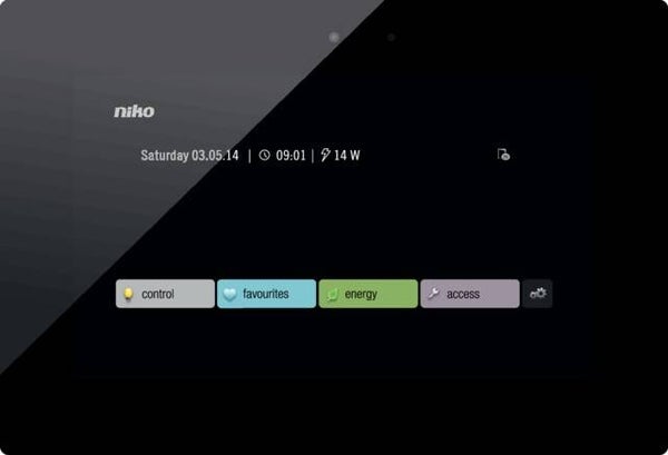 Niko Touchscreen 3 - Niko Home Control  550-20102
