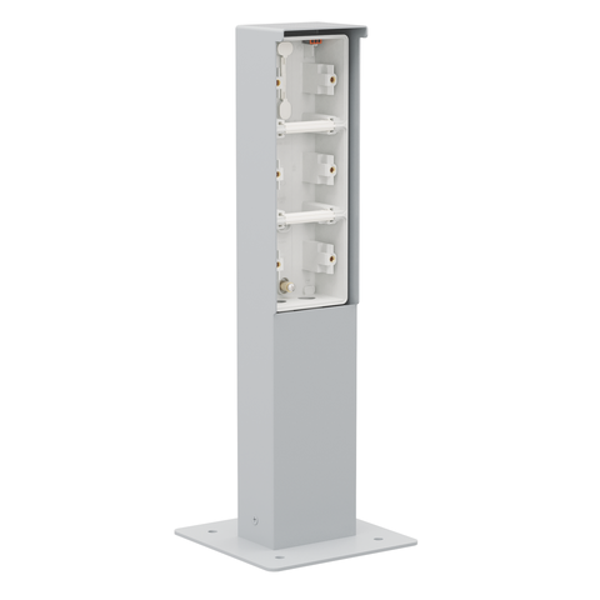 Niko Tuinpaal + 3 Hydro box + grondplaat Grijs 700-36930