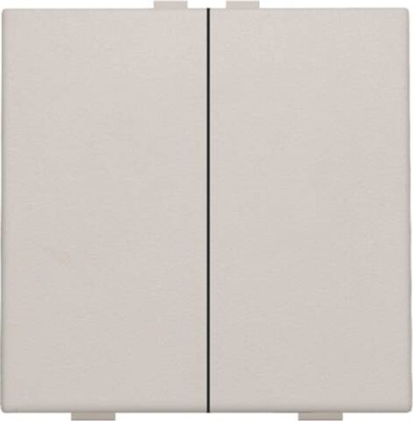 Niko Tweevoudige drukknop, Light grey  102-51002