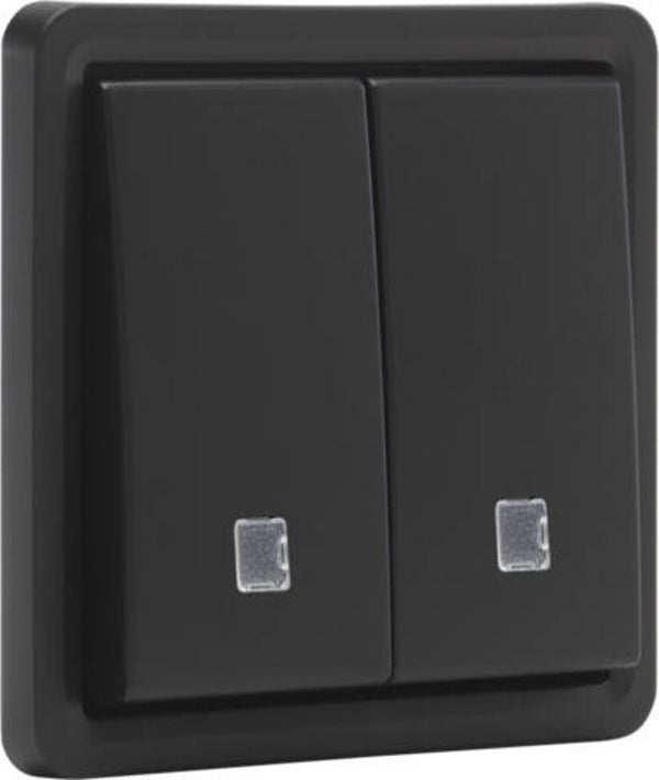 Niko waterdichte drukknop met 2 x N.O. met lens Niko-761-35100