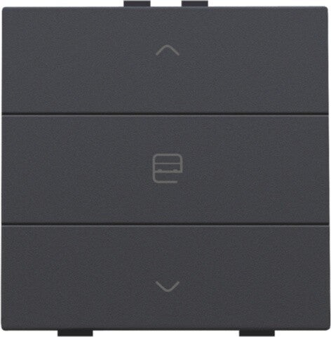 Niko Enkelvoudige motorbediening Anthracite  122-51033