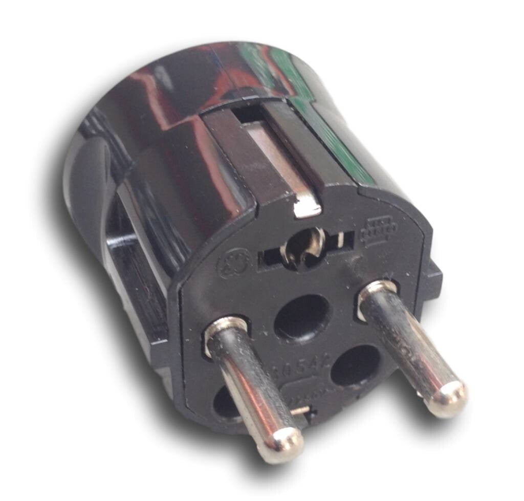 ABB Vynckier Stekker 16A 2P+A 16A zwart - Ref. 2CDB720008R0000 600604