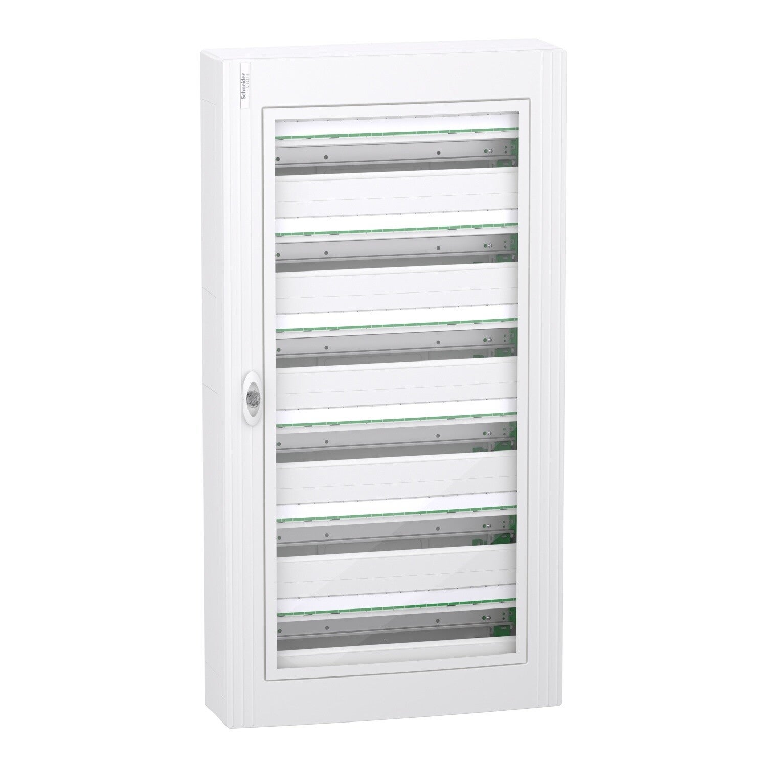 Schneider PrismaSeT XS - opbouw - 6 rijen - 24M - transparante deur - wit  LVSXM624