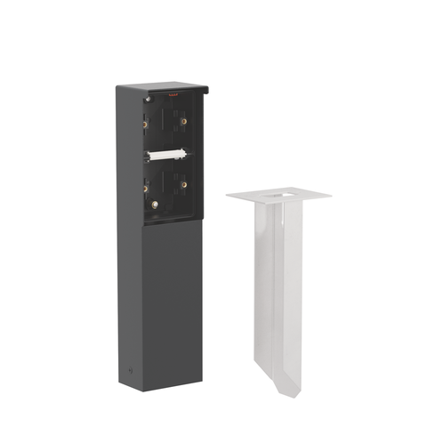 Niko Tuinpaal + 2 Hydro box + grondpin Zwart 761-36820