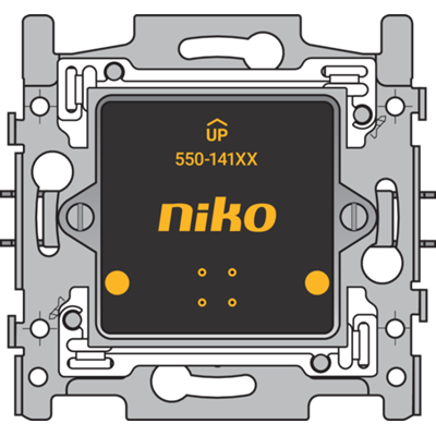 Niko Enkelvoudige muurprint met brug  550-14106