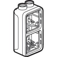 Legrand Plexo 2 verticale opbouwdoos 3 ingangen M20 - 2xboven en 1x onder 69669