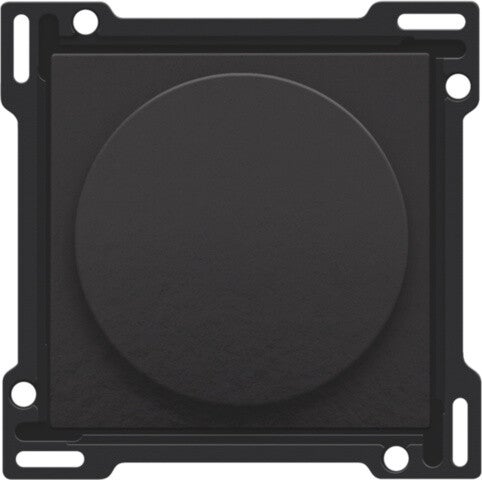 Niko Afwerkingsset, draaiknop dimmer, Piano black  200-31000