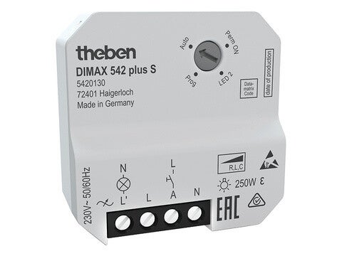 Niko Theben DIMAX 542 PLUS S Universe LED Dimmer DIMAX542PLUSS
