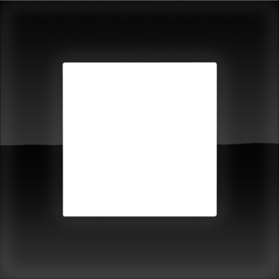 Niko Enkele afdekplaat Pure liquid black 242-76100