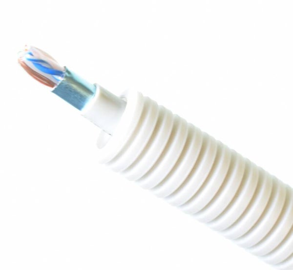 Preflex Ø16mm² met F/UTP Cat6 - rol 100m - CPR klasse: Eca 1234000544