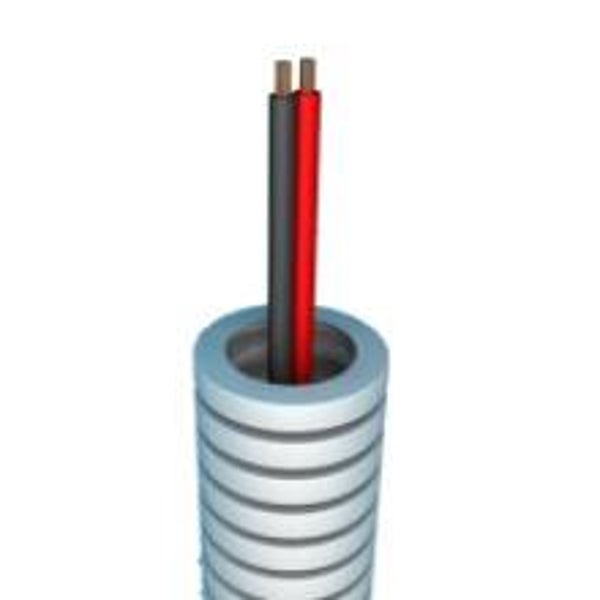 Preflex Flexibele buis met Luidsprekerkabel 2 x 1,5 - rol 100m  TFLEX2X1,5 R 100