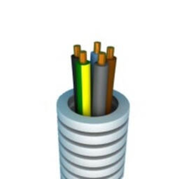 Preflex Ø20mm² met VOB 5G2,5 -100m FE5G25
