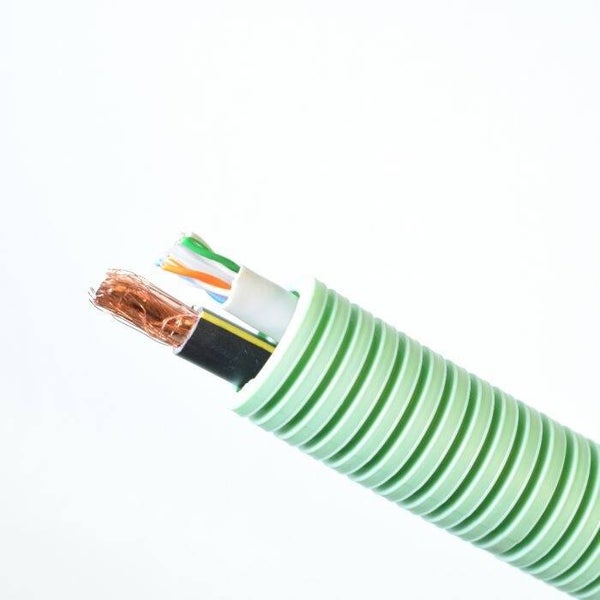 Preflex SAFE Ø20mm² met U/UTP Cat6 en Coax TRI6 Hirschmann - Ref. 1234001451