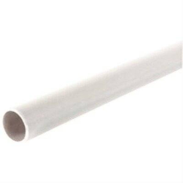 PVC buis 20mm Wit, lengte van 3M, pakket van 10 stuks