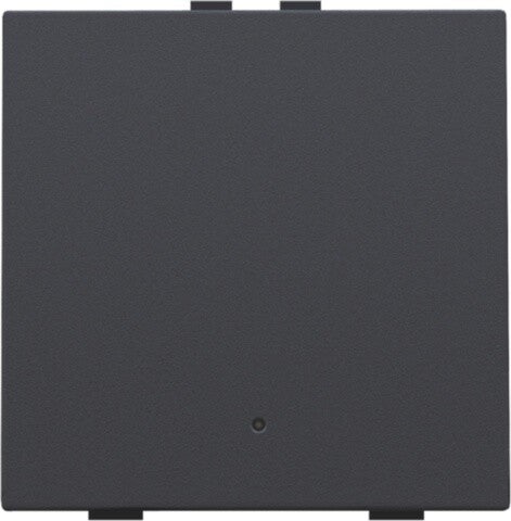 Niko Enkelvoudige drukknop met led Anthracite 122-52001
