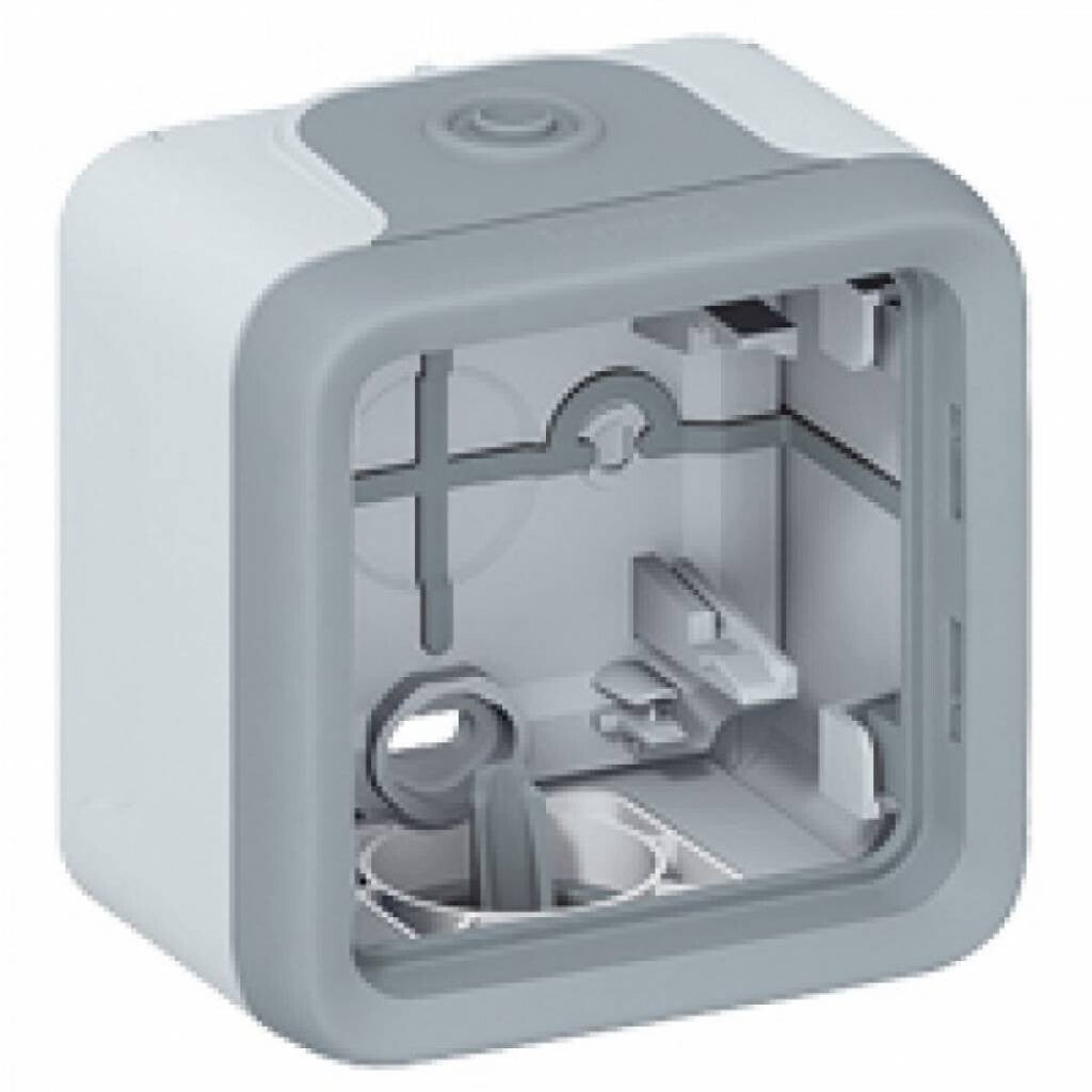 Legrand Plexo opbouwdoos met kabelinvoer-1xboven en 1xonder 69651