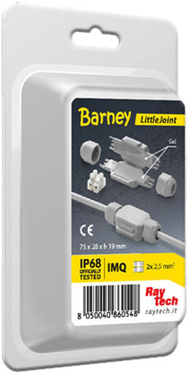 Raytech Voorgevulde Gel koppeling Barney 75 x 28 x 19 Per stuk  RAY_BARNEY