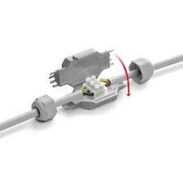 Raytech Voorgevulde Gel koppeling Fred -L-Klem 3x2,5 - L80 x 36 x H23 per stuk RAY_FRED