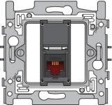 Niko Sokkel enkelvoudig RJ11 UTP 170-65113