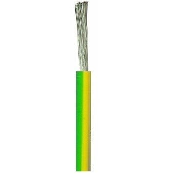 VOBST 6mm Geel Groen soepel H07V-KT per meter VOBST6GG_1