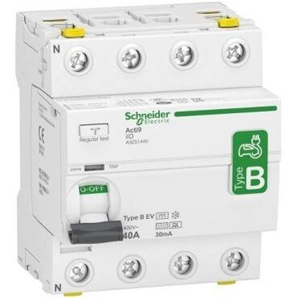 Schneider Differentieel - 4P - 40A - 30mA - B EV - A9Z51440