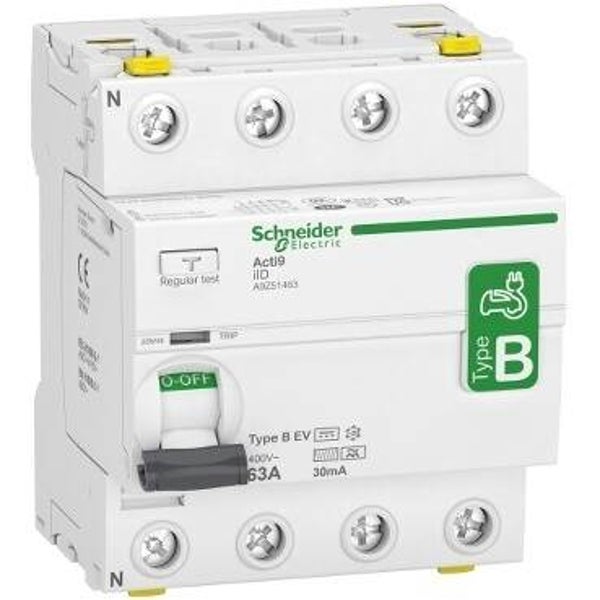 Schneider Differentieel Laadpalen 4P 63A 30mA B EV - A9Z51463