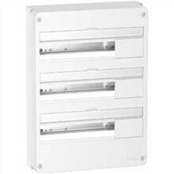 Schneider Resi9 kast 18 modules 3 rijen, zonder deur  R9H18603