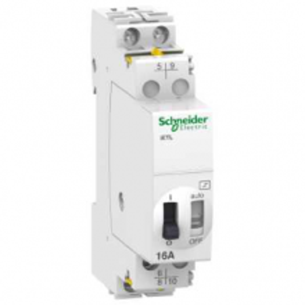 Schneider Uitbreiding voor pulsrelais iETL16A 2NO 24Vac 50-60Hz 12Vdc - A9C32116  SED_A9C32116