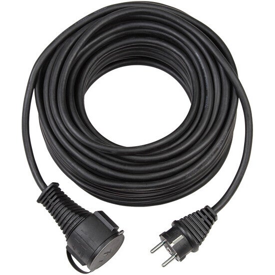 Brennenstuhl Verlengkabel, H07RN-F 3G2,5, IP44, 10m, zwart 1166814