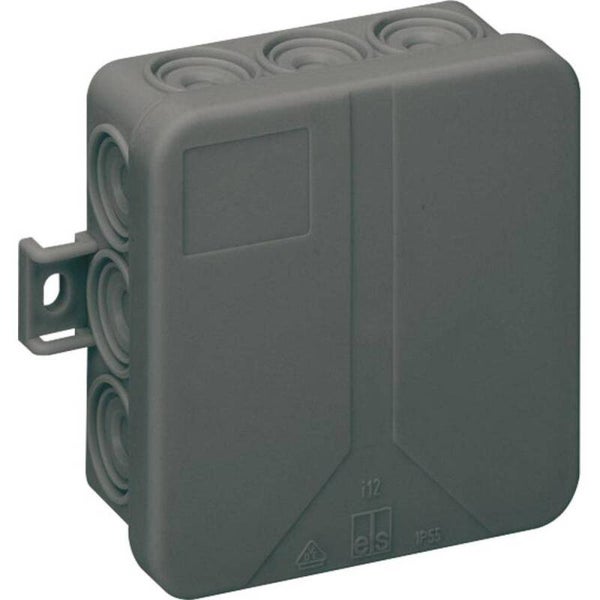 Spelsberg Zwarte aftakdoos 85x85x37 IP55  33221201