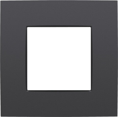 Niko Enkele afdekplaat, kleur Intense anthracite Niko 122-76100