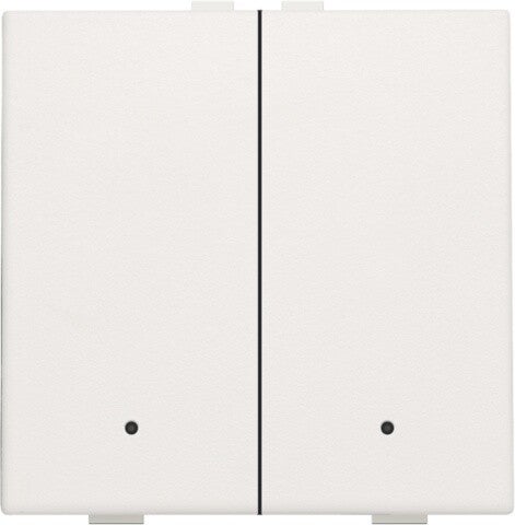 Niko Tweevoudige drukknop met led White 101-52002