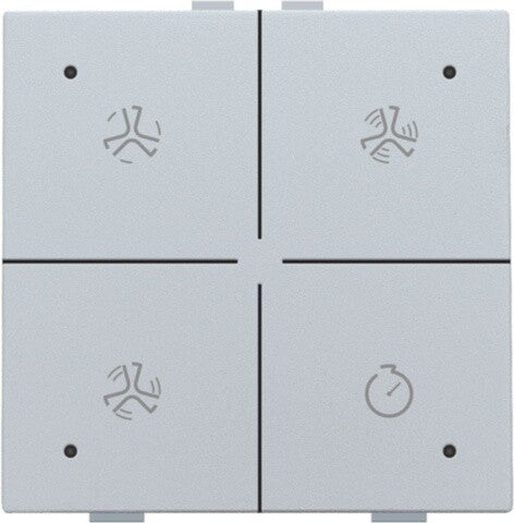 Niko Ventilatiebediening met led Sterling 121-52054