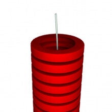 Preflex Ø75mm met trekdraad , rol 50m - buitengebruik  6950771