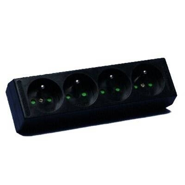 Tafelcontactdoos 4 stopcontacten 600011