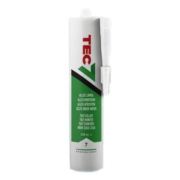 Tec 7 Lijmkit Grijs Lijmen Monteren Afdichten Ral 7004   TEC7_535306000