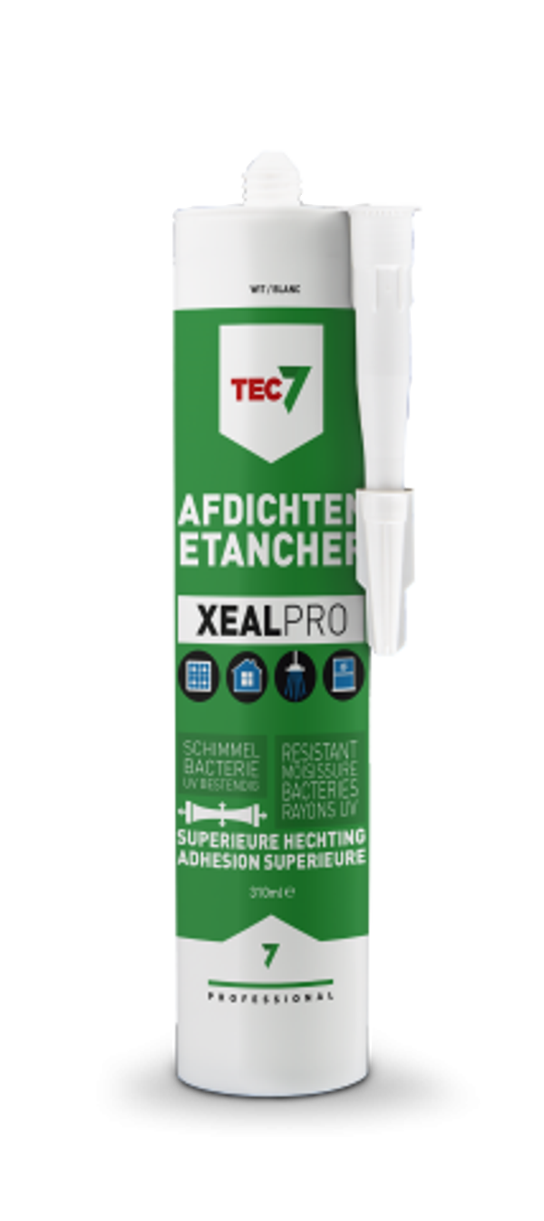 Tec 7 XealPro Zuiver Wit Afdichtings-Afwerkkit   TEC7_528002000