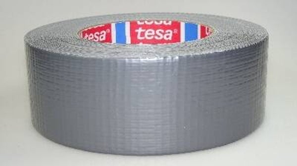 Tesa Kleefband, Duct Tapezilvergrijs 48x50m - 4662  TSA_04662-00086-00