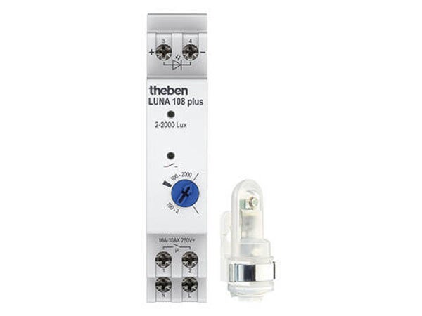 Theben Schemerschakelaarmet opbouwlichtsensor - LUNA 108 plus AL TEM_LUNA108plusAL