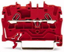 Wago 2-draads rijgklem Ex e-toepassingen geschik [mm²]: 0 Rood 2002-1203 WAG_2002-1203