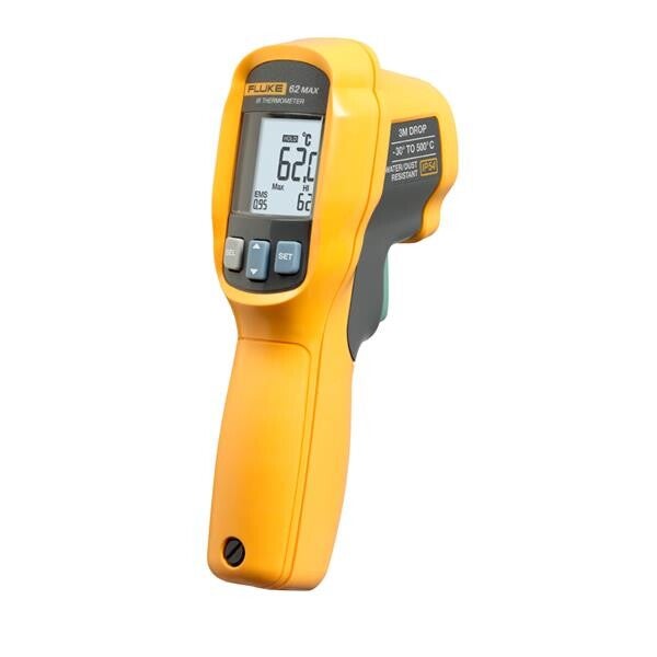 Fluke Infraroodthermometer, Fluke 62, 2 laserpunten FLKFLUKE-62MAX
