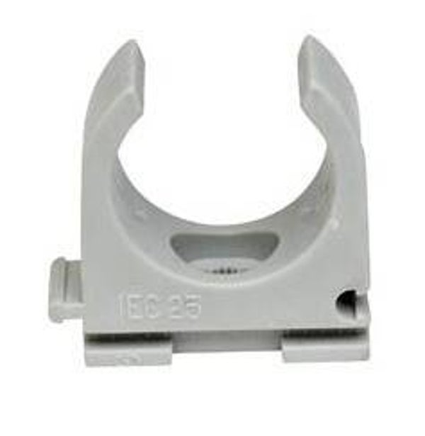 Veerklem 16mm grijs - 100stuks  gsv211