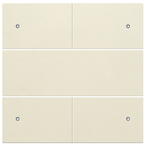 Niko Toets met LED 4-voudig voor drukknop 24Volt crème 100-40150