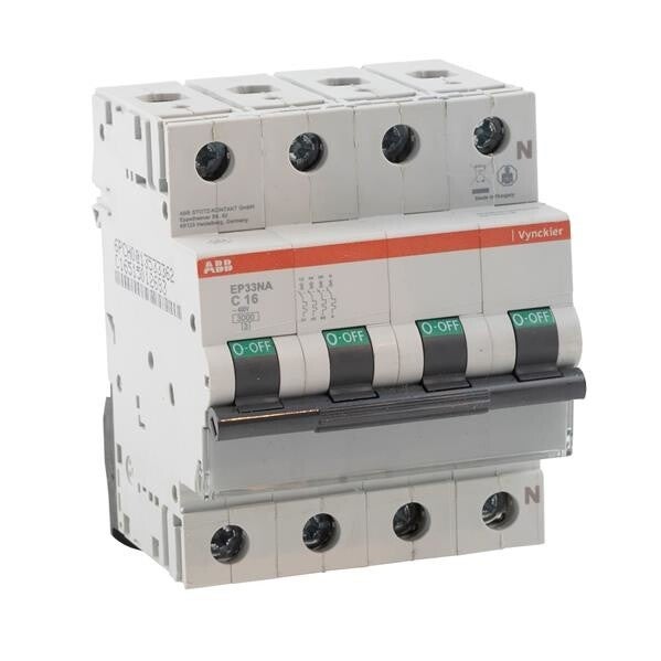 ABB Vynckier EP30 Automaat 3kA 3P+N C 50A - EP33NC50