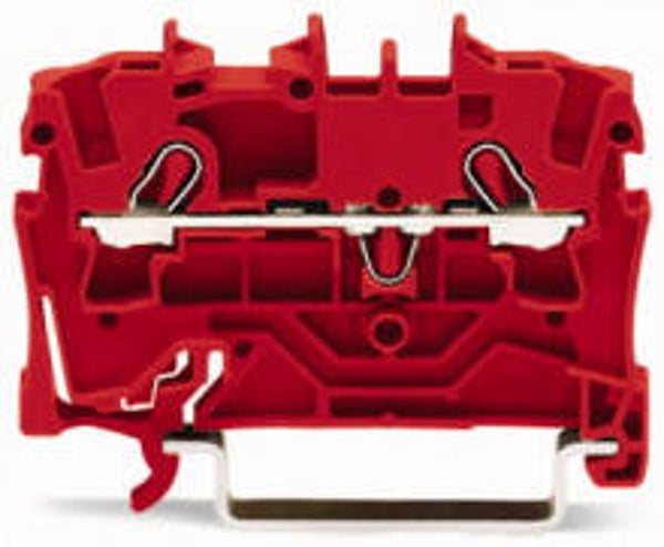 Wago 2-draads rijgklem Ex e-toepassingen geschik [mm²]: 0 Rood 2002-1203 WAG_2002-1203