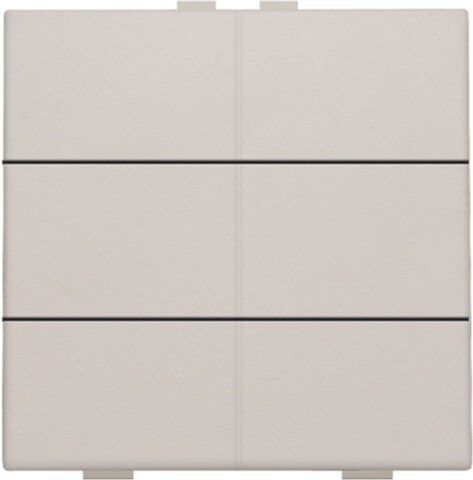 Niko Zesvoudige drukknop Light grey 102-51006