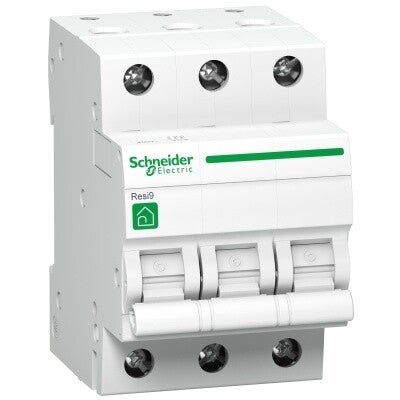 Schneider RESI9 automaat 3P 10A C 3kA - R9F64310