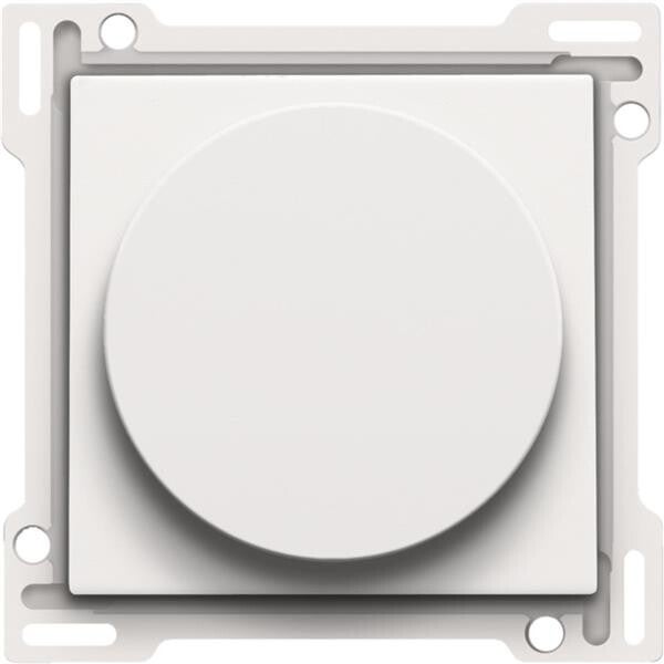 Niko Toets op/neer voor impulsgever met draaibediening 25A white steel 154-65926