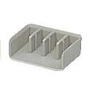 ABB Vynckier Sluitkap voor 4-polige kamgeleider Unibis - 10mm²/ of 16mm² 2CDB806001R0041
